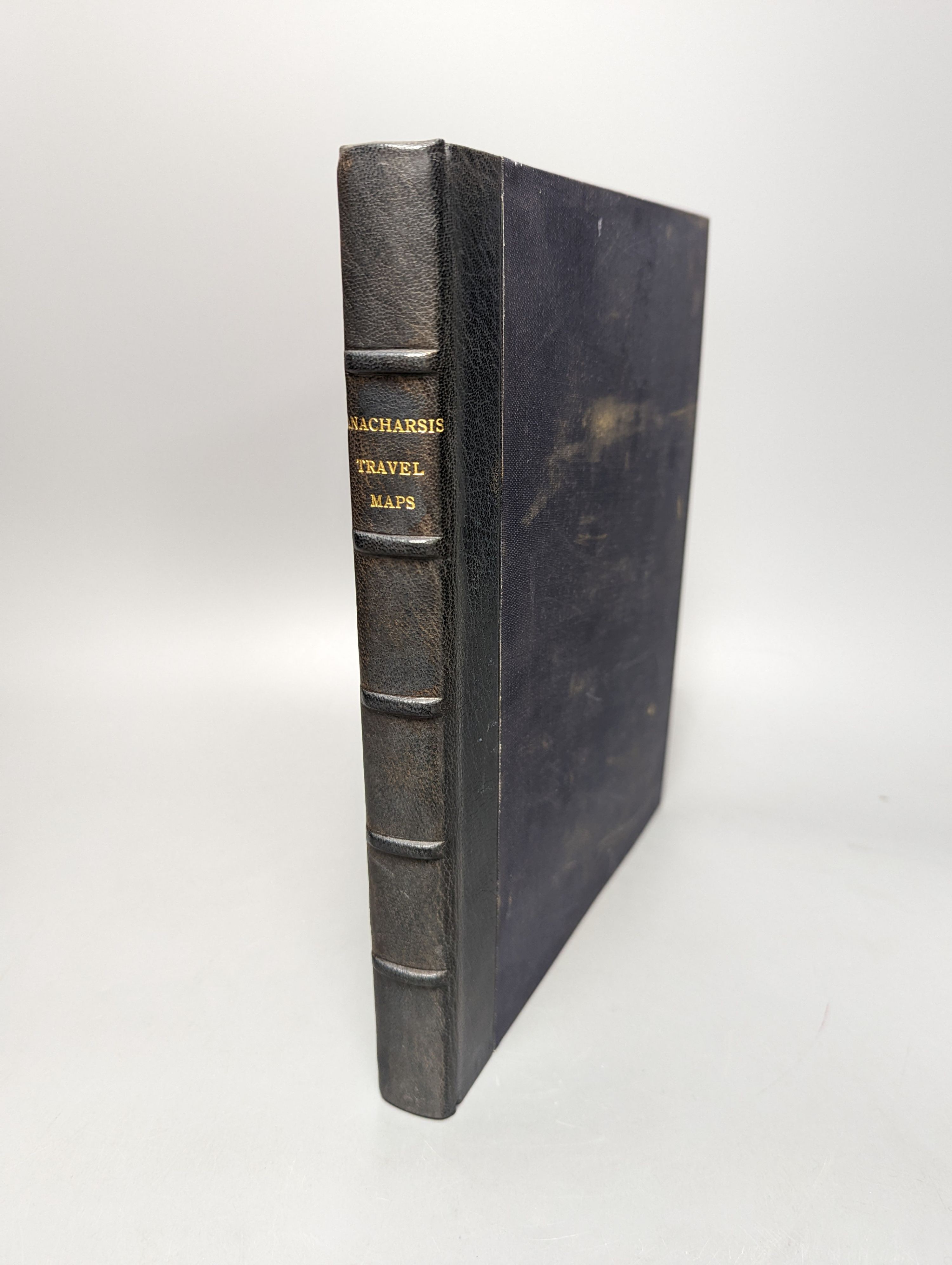 [Barthelemy, Jean Jacques] - Maps, Plans, Views and Coins, illustrative of the Travels of Anacharsis ... 2nd edition. 31 engraved maps and views (some folded or d-page)